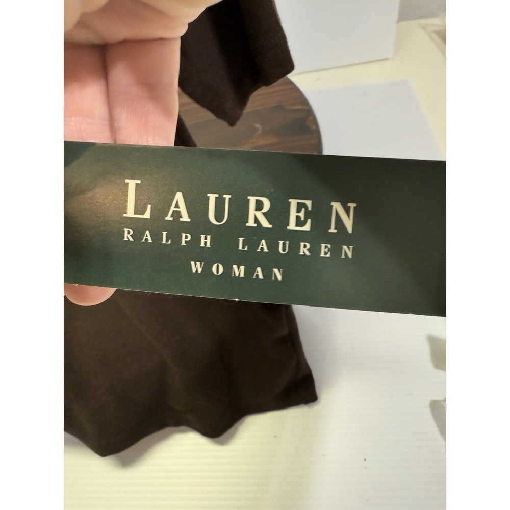 Ralph Lauren Mock Neck Sweater Brown Women's‎ Size 3x - Picture 5 of 6